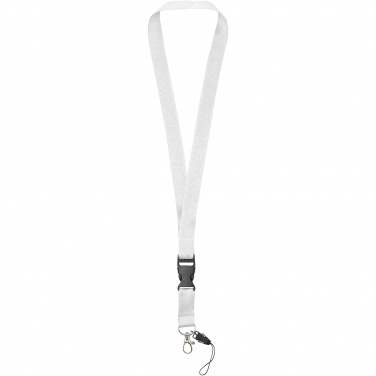 Logotrade Logogeschenke das Foto: Sagan Lanyard mit abnehmbarer Schnalle und Handyband