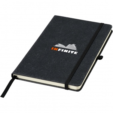 Logotrade Werbegeschenke das Foto: Atlanta A5 Notizbuch aus Lederresten