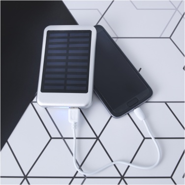 Logotrade Werbegeschenke das Foto: Bask 4000 mAh Solar Powerbank