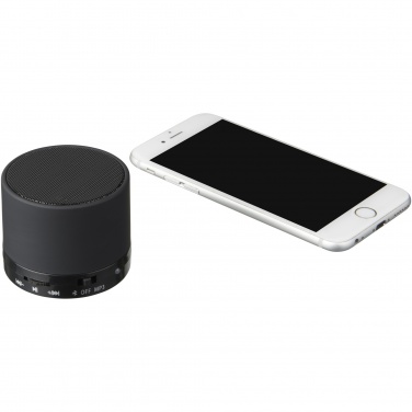 Logotrade Logogeschenke das Foto: Duck Zylinder Bluetooth® Lautsprecher mit gummierter Oberfläche