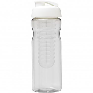 Logotrade Logogeschenke das Foto: H2O Active® Base 650 ml Sportflasche mit Klappdeckel und Infusor
