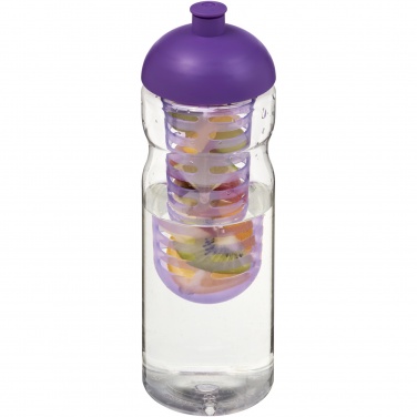 Logotrade Geschäftsgeschenke das Foto: H2O Active® Base 650 ml Sportflasche mit Stülpdeckel und Infusor