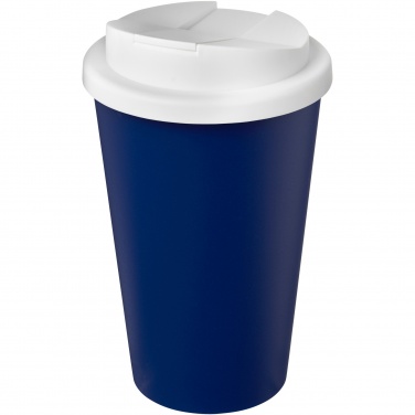 Logotrade Firmengeschenke das Foto: Americano® Eco 350 ml recycelter Becher mit auslaufsicherem Deckel
