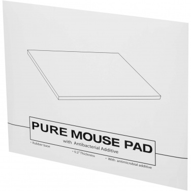 Logotrade Werbeartikel das Foto: Pure Mauspad, antimikrobiell