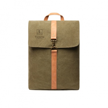 Logotrade Firmengeschenke das Foto: VINGA Bosler Rucksack aus GRS recyceltem Canvas