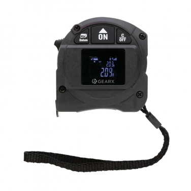 Logotrade Logogeschenke das Foto: Gear X 5m Maßband mit 30m Laser