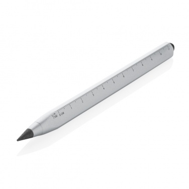 Logotrade Firmengeschenke das Foto: Eon Infinity Multitasking Stift aus RCS recycelt. Aluminium
