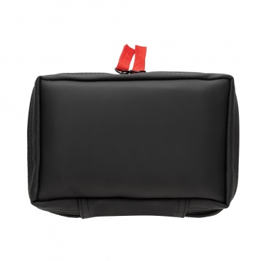 Logotrade Firmengeschenke das Foto: Erste-Hilfe-Set in RCS recycelter Nubuk-PU Tasche