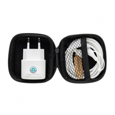 Logotrade werbemittel das Foto: Boost 2-tlg. 20W Type-C Ladeset aus RCS recyceltem PET