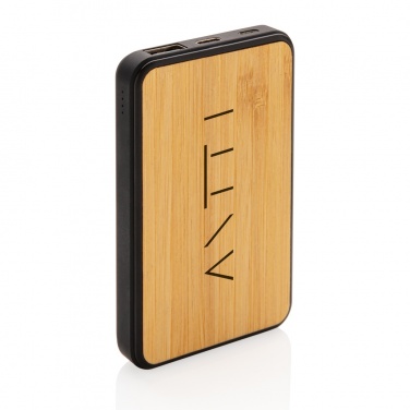 Logotrade Firmengeschenke das Foto: 5.000mAh Powerbank aus RCS recyceltem Kunststoff