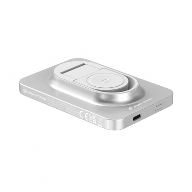 Logotrade Werbegeschenke das Foto: Urban Vitamin Malibu 5.000mAh Powerbank aus RCS Plastik/Alu