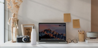 Logotrade Logogeschenke das Foto: Vakuum Stainless Steel Flasche mit UV-C Sterilisator