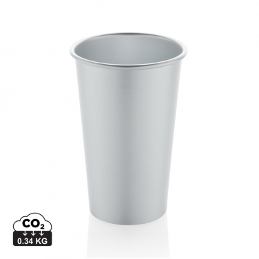 Logotrade Werbegeschenke das Foto: Alo Leight-Weight-Becher aus RCS recyceltem Aluminium 450ml