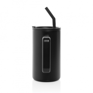 Logotrade Werbeartikel das Foto: Cube Becher aus RCS recyceltem Stahl 800ml