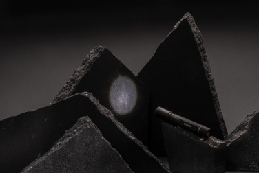 Logotrade Werbeartikel das Foto: Gear X Taschenlampe aus RCS recycelt. Aluminium mit USB-Akku