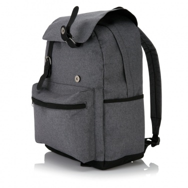 Logotrade Geschäftsgeschenke das Foto: Laptop Rucksack mit magnetischen Schnallenverschlüssen