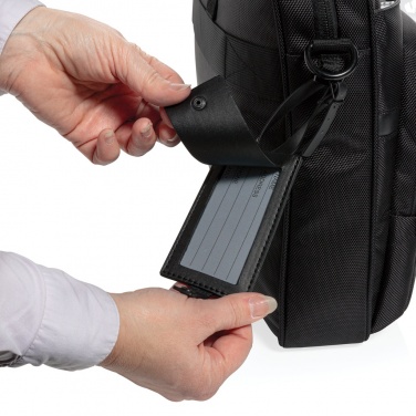 Logotrade werbemittel das Foto: Swiss Peak RPET Voyager RFID 15.6" Laptoptasche