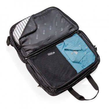 Logotrade Werbegeschenke das Foto: Swiss Peak RFID Wochenendtasche mit Kofferöffnung