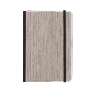 Logotrade Firmengeschenke das Foto: Treeline A5 Deluxe Notizbuch mit Holzeinband