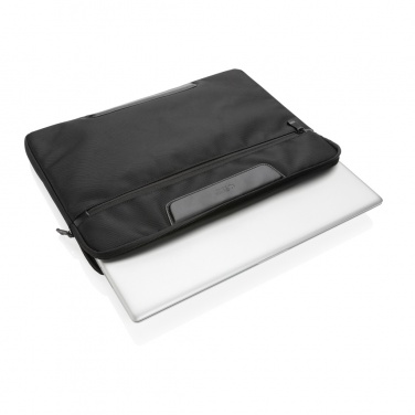 Logotrade Logogeschenke das Foto: Swiss Peak AWARE™ RPET Voyager 15.6" Laptop-Sleeve