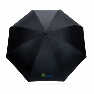 Logotrade Werbeartikel das Foto: 23" Impact AWARE™ RPET 190T umgekehrter Schirm