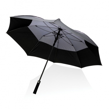 Logotrade Firmengeschenke das Foto: 27" Impact AWARE™ RPET 190T Auto-Open Stormproof-Schirm