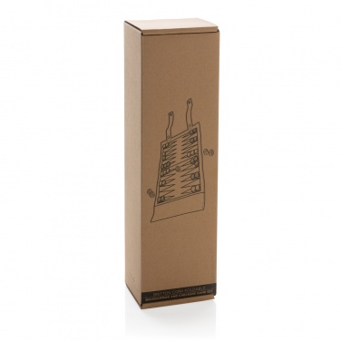 Logotrade Werbegeschenke das Foto: Britton faltbares Backgammon und Damespiel Set aus Kork