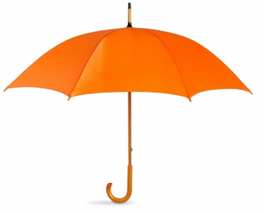 Logotrade werbemittel das Foto: Regenschirm mit Holzgriff