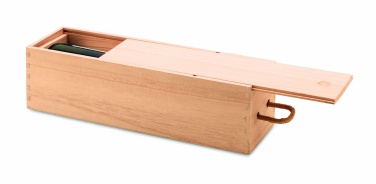 Logotrade Firmengeschenke das Foto: Weinkiste aus Holz