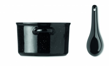 Logotrade Logogeschenke das Foto: Vintage-Bowl Keramik 550 ml