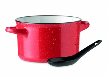 Logotrade werbemittel das Foto: Vintage-Bowl Keramik 550 ml
