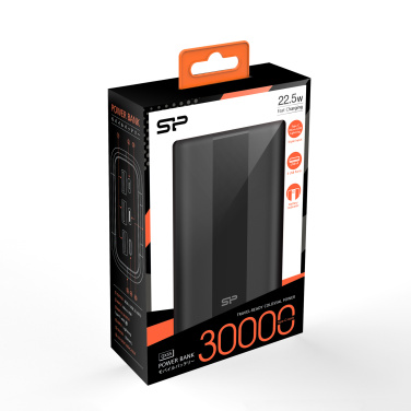 Logotrade Geschäftsgeschenke das Foto: POWERBANK SILIKON POWER QX55 30000 MAH