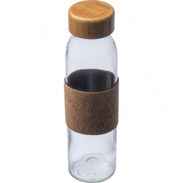 Logotrade Firmengeschenke das Foto: Glasflasche SKOPJE 500 ml