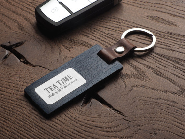 Logotrade Firmengeschenke das Foto: Schlüsselanhänger aus Holz 1853121