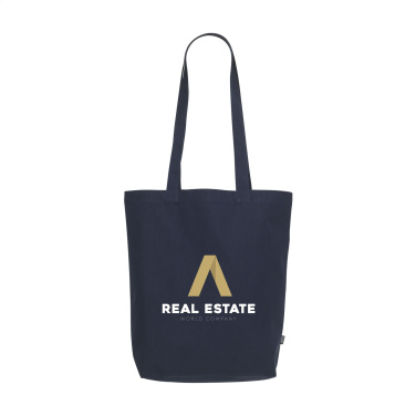Logotrade Werbegeschenke das Foto: GRS Recycling-Canvas-Tasche Farbe (260 g/m²)