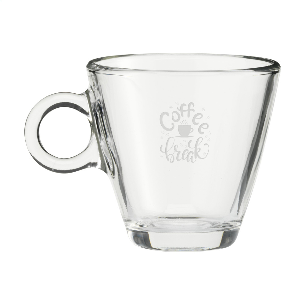 Logotrade Firmengeschenke das Foto: Lugano Kaffeeglas 230 ml
