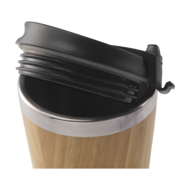 Logotrade Werbeartikel das Foto: Tokyo 450 ml Bambus Thermobecher