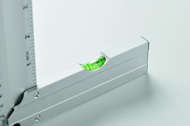 Logotrade Werbegeschenke das Foto: Aluminium-Winkelmesser 30 cm