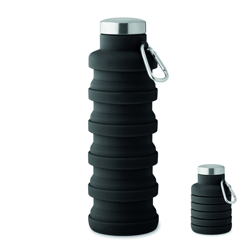 Logotrade Firmengeschenke das Foto: Faltbare Flasche 500ml