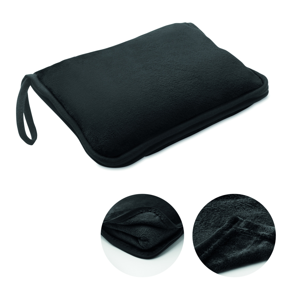 Logotrade Logogeschenke das Foto: Reisedecke Flanell 220g/m²