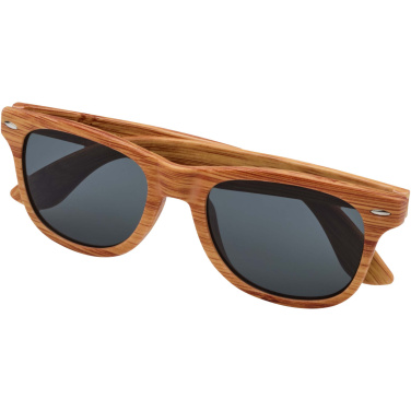 Logotrade Werbeartikel das Foto: Mira Sonnenbrille in Holzoptik