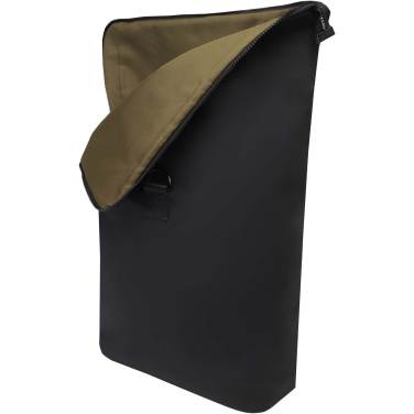 Logotrade Geschäftsgeschenke das Foto: Turner 15,6" GRS-recycelter Rolltop Laptop-Rucksack 12 L