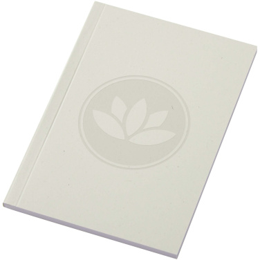 Logotrade Werbeartikel das Foto: Novella Austen A6 Softcover Notizbuch aus Recyclingmaterial – 50 Blatt