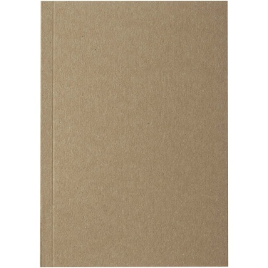 Logotrade Logogeschenke das Foto: Novella Austen A6 Softcover Notizbuch aus recyceltem Kraftpapier – 100 Blatt