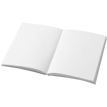 Logotrade Geschäftsgeschenke das Foto: Novella Austen A6 Softcover Notizbuch aus recyceltem Kraftpapier – 100 Blatt