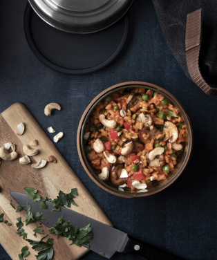 Logotrade Logogeschenke das Foto: Black+Blum Glass Lunch Bowl 750ml