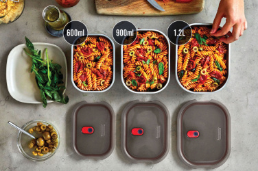 Logotrade Werbeartikel das Foto: Black+Blum 3-tlg. Mealprep Box Set - klein, medium, groß