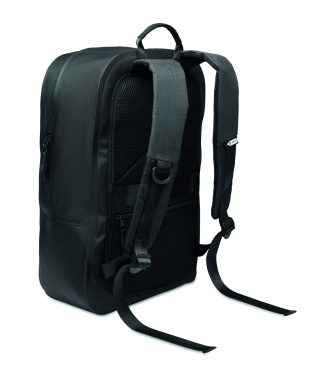 Logotrade Werbegeschenke das Foto: Laptop-Rucksack 300D RPET