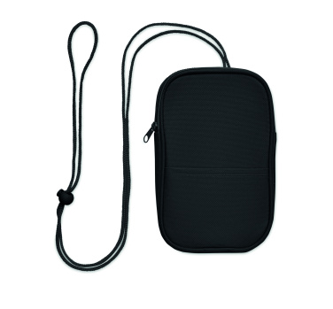 Logotrade Logogeschenke das Foto: Crossbody-Reisetasche RPET