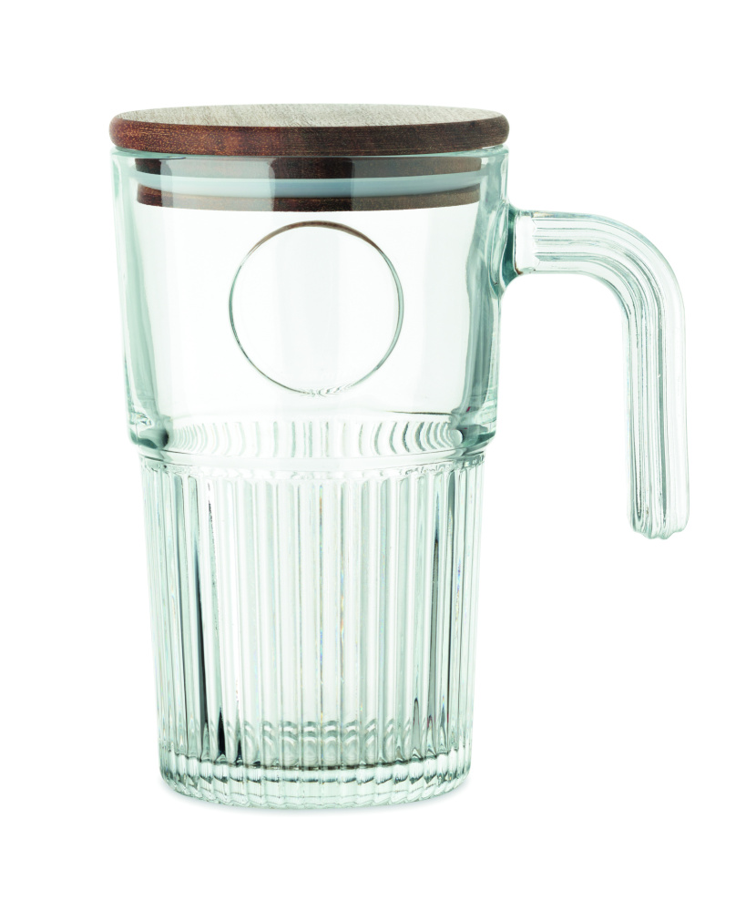 Logotrade Firmengeschenke das Foto: Glasbecher 450ml
